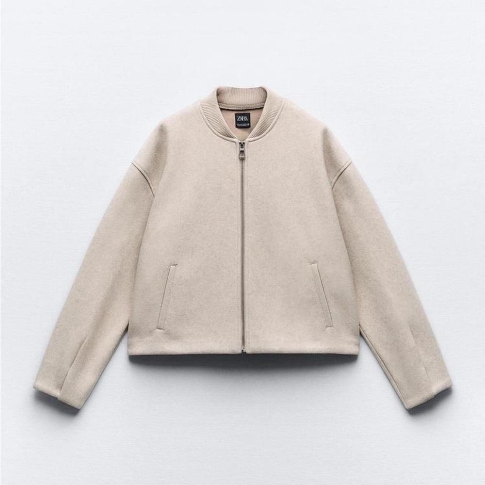 Soft bomber Jacket with Stoppers